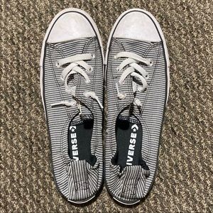 Women's Size US 10 Grey\Black\White Converse